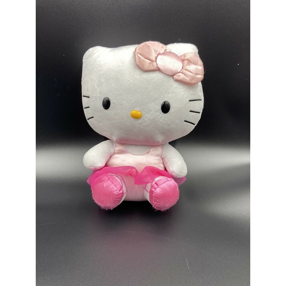 TY Beanie Baby Sanrio Hello Kitty 11" Ballerina Tutu Plush Pink